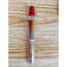 Caneta 6 Cores Fofa Kawaii – Personagens Panda, Ursinho Frutinhas e Harry Potter