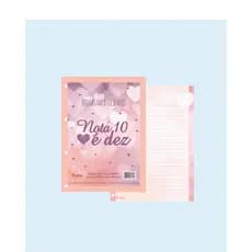 Refil de Folhas para Fichário Universitário Nota 10 é Dez Decorado 56g/m² 64 folhas - Tamoio
