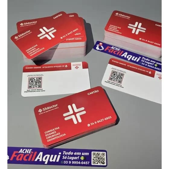 Cartões Cliente VIP em PVC 0,75mm Premium Frente e Verso - Criamos a Arte Grátis!