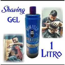 Shaving Gel Dom Pelo 1kg Profissional - Barba Suave Sem Irritações - Envio Imediato