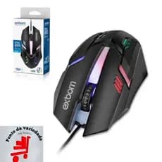 Mouse Gamer Led Rgb 7 Cores Com Fio Usb 1200dpi Ms-62 Exbom