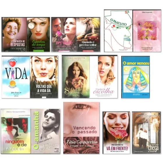 Livro Zibia Gasparetto ditado por Lucios Romance Espírita