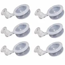 6 A 1  Bóias para filtros de barro anti transbordamento / Universal para velas de filtro