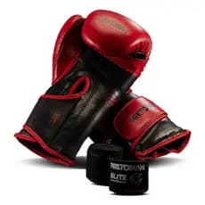 Kit Boxe E Muaythai Pretorian Luva  Elite + Bandagens