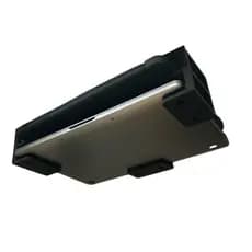 Suporte Duplo Para Notebook Embaixo Da Mesa Organizador Setup Invisível Alta Resistência