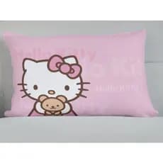 Fronha Infantil Capa de Travesseiro Hello Kity Micropercal 70cm x 50cm