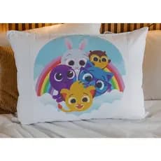 Fronha Estampada Infantil Bolo Fofos tamanho 70x50 Tecido Micropercal