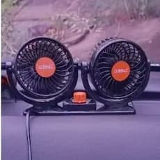 Ventilador De Carro Com entrada veicular 360 Graus E Arredido/Resfriamento/Verão 12V