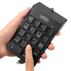 Mini Teclado Numérico USB Com 18 Teclas