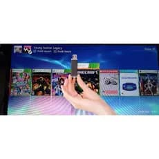Pen Driver com 206 Jogos para Xb0x 360  Bloqueado