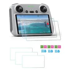 3 Peliculas De Vidro Controle Dji Mini 3 4 Pro Air 3 2s Neo Mavic Rc Rc2