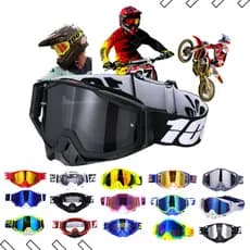 Óculos De Motocross Lente Espelhada Trilha Ciclismo Downhill