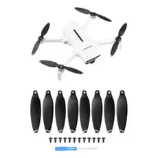 Conjunto Completo Hélices Para Drone Fimi X8 Mini X3 Se / V2