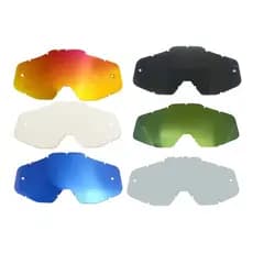 Kit Com 6 Lentes Para Óculos Viseira 100% Importado
