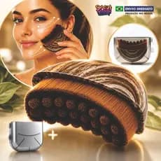 Escova Facial Drenagem Linfática Anti Inchaço Spa Skincare Limpeza de Pele Massagem Rosto
