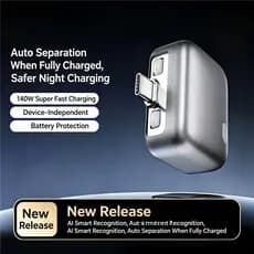 [Novidades] Desconector Automático De Carga Completa Inteligente Adaptador De Carregamento Rápido De 140 W De Parada Aut