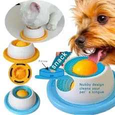 Pet Lambendo Esteira Com Ventosas Cão Alimentador Lento Brinquedo Interativo Para Iogurte Anti-Derramamento Resistente À