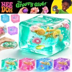 2 Pcs Island Cube Squishy Squeeze Toy Lento Rising Stress Relief Squish Ball Soft Sensory Fidget Redutor De Ansiedade Cr