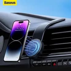 Suporte De Telefone Magnético Baseus Carro Dobrável
