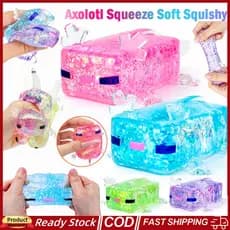 4 Pçs Glitter Maltose Salamandra Alívio Do Estresse Bola De Brinquedo Recuperação Lentamente Descomprimir Brinquedos Sen