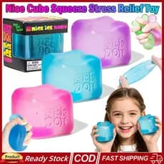 (Enviar Em 12h) 3pcs Squeeze stress Relief Toy Blocos De Alívio De Estresse Recuperação Lentamente Pinch Descompressão E