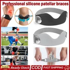 Joelheira De Tendão De Patela Faixa De Suporte De Joelho Ajustável Aparelho Patelar De Silicone Profissional Proteção Pa