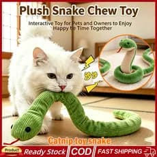 Catnip Cobra Interativo Gatinho Mastigar Brinquedos De Estimação Gato Brinquedo De Pelúcia Squeaky Floppy Mordida-Resist