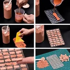 OTS 1Pc Mesa De Areia Construção Fazendo Tijolo Molde De Silicone DIY Decoração De Casa
