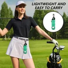 Bolsa Porta-Camisetas Para Bola De Golfe 2 Em 1 Com Clipe-Armazenamento Portátil Homens E Mulheres