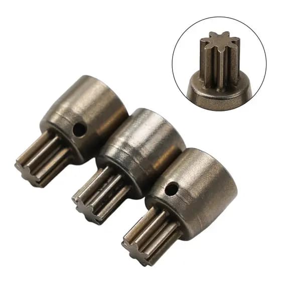 3 Pcs 7 Dentes Chave De Impacto Da Manga Engrenagem Do Motor 7T Acessórios Para Ferramentas Elétricas