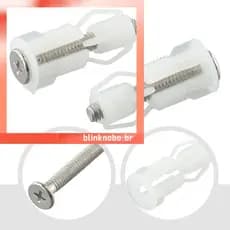 [BLINKNB] Parafusos De Fixação Superior Para Assento De Vaso Sanitário , Tampa De Porca , De Panela , Kits De Montagem D
