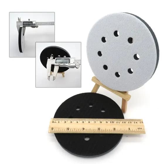 [SUFA] 5 Polegadas 8 Furos Soft Interface Lixar Disco De Polimento Almofada Protetora De Apoio