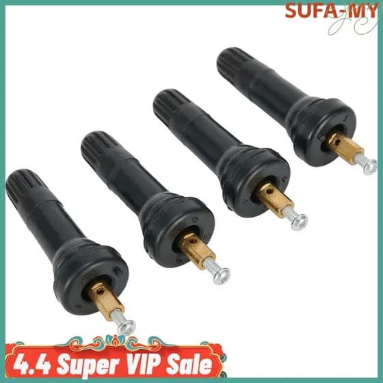 [SUFA] 4 Pcs TPMS Sensor De Pressão Dos Pneus Haste Da Válvula De Borracha Para GMC Cadillac Chevy