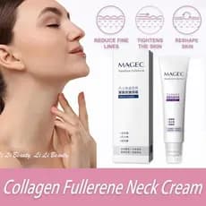 Creme De Pescoço 50g Feminino Masculino Hidratante Leve Aperto Loção Facial Para Flacidez Madura Sensível Seco yunkbr