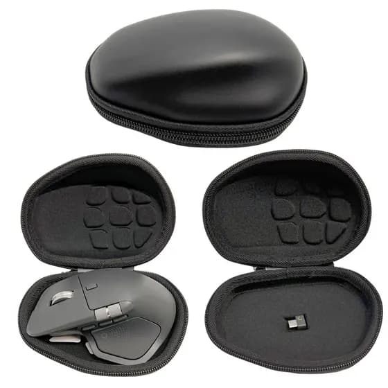 Para Logitech MX Master 4/3S Bolsa Portátil Mouse PU Viagens Ao Ar Livre E Deslocamento [covdes.br]