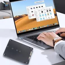 M . 2 NGFF SSD Para SATA3 Caixa De Disco Rígido Externo Placa Adaptadora De Dupla Utilização SATA3.0 PC