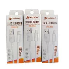 Cabo Carregador e Dados Tipo C Peining PEI-J88-2 6A Carregamento Rápido