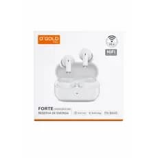 Fone de Ouvido Bluetooth A’Gold FNBA45 TWS | Sem Fio, Touch, Som HiFi, Touch Inteligente e Bateria Durável