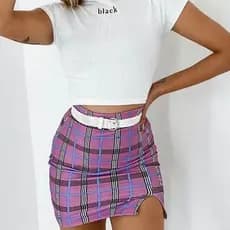 Saia Justa Gringa Tumblr Tendência - E2