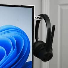 Suporte Fone Headset para Canto De Tela Monitor ou TV