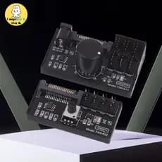 EMRRK > Controlador De Velocidade Do Ventilador PWM SATA DC Power On 4Pin Fan Governador NAS Servidor Regulador 4 Vias 6
