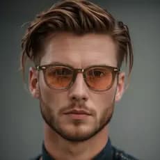 Retro Redondo Masculino Óculos De Sol Moda Claro Oceano Lente Tons UV400 Feminino Tendência Rebites