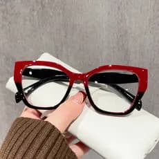 Olho De Gato Moda Anti Luz Azul Óculos Senhoras Computador Clássico Quadrado Armações Ópticas Radiação