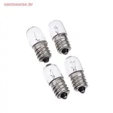 Vbr 1 Peça E12 18V 24V 28V 30V Mini Lâmpada Para Luz Indicadora Pequena Experimento De Teste Lanterna De Ensino Baseada
