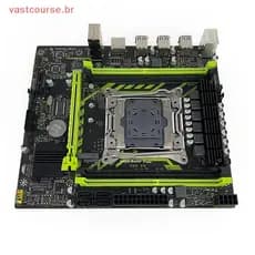 Vbr X99-P4 2011-3 Conjunto De Placa-Mãe Kit Desktop Servidor ECC DDR4 X99 2660V3 2680V4 Memória NVME M . 2 SATA BR
