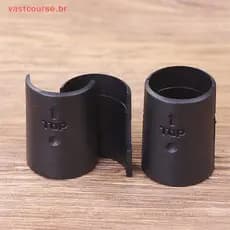 Vbr 16 Peças/8 Pares Prateleiras Mangas Fio Prateleira Lo Clipes Clipe De Plástico Fixo Para Sistema De Arame Acessórios