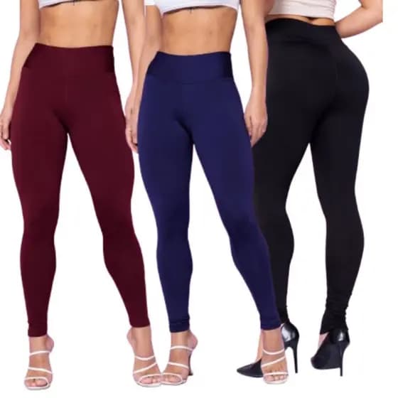 Legging Flenelada,Peluciada por dentro Grossa Termica, Cintura Alta