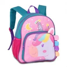 Bolsa Escolar De Costas Infantil Unicórnio 14l Mochila