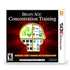 Brain Age: Concentration Training 3DS Novo Lacrado