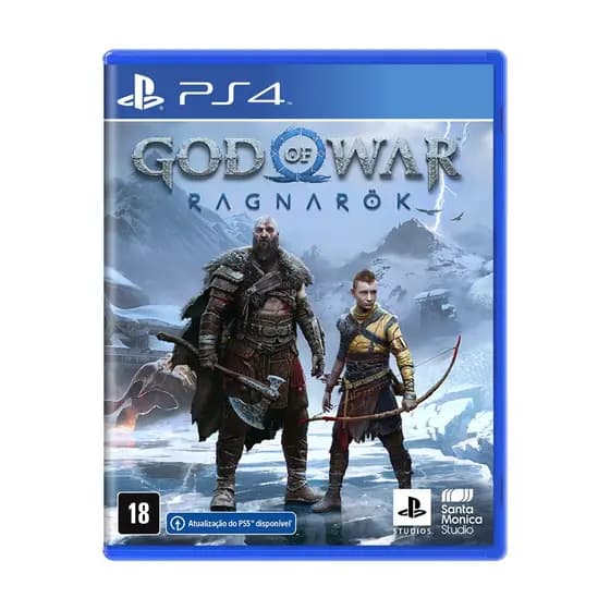 God of War: Ragnarok PS4 Midia Fisica Novo Lacrado